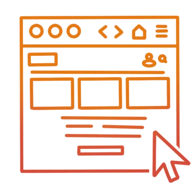 un dessin représentant une interface digitale symbolise le logiciel d'un client