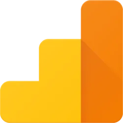 logo de Google Analytics qui indique l'implication d'Éole Digital dans le suivi des performances des sites internet réalisés