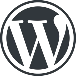 Création de Site WordPress logo du CMS WordPress
